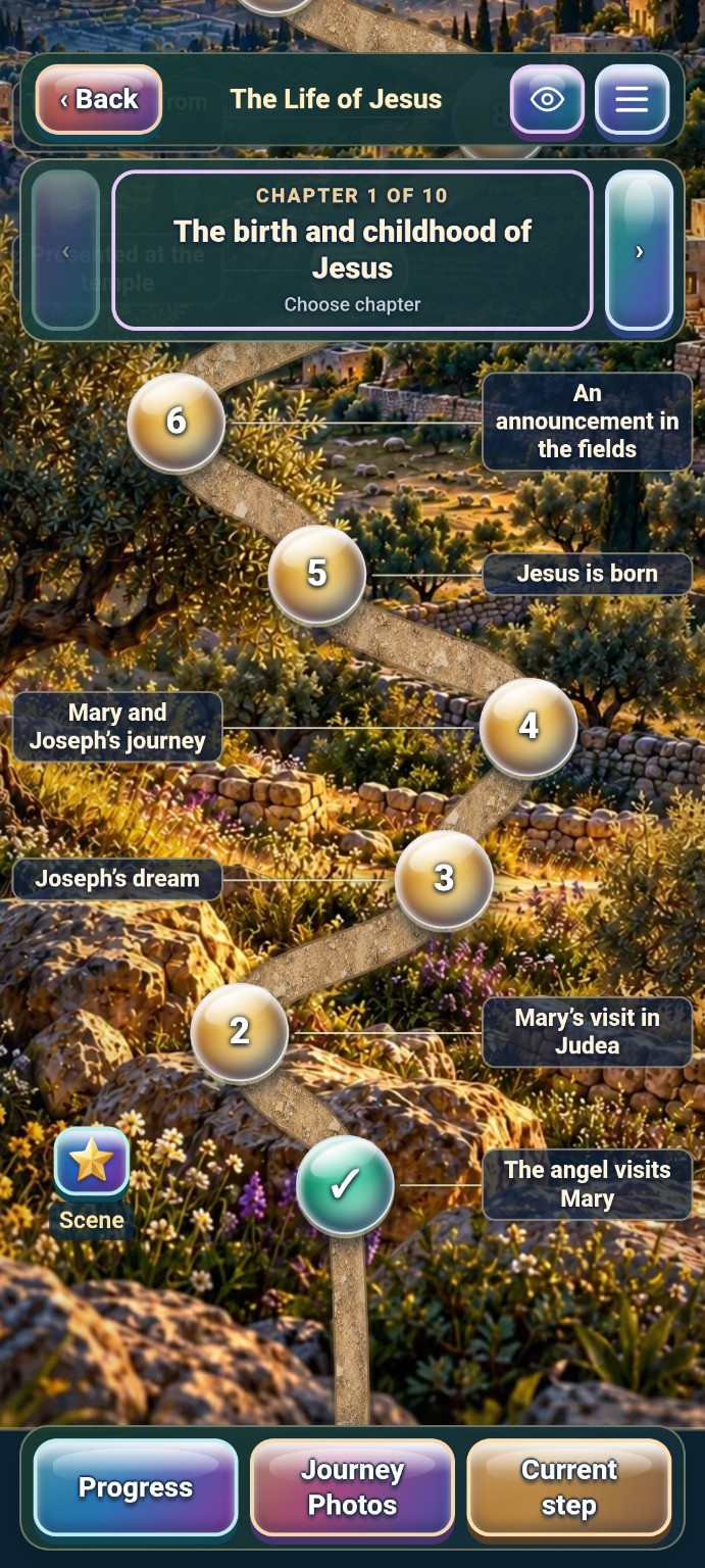 Bible journeys screenshot