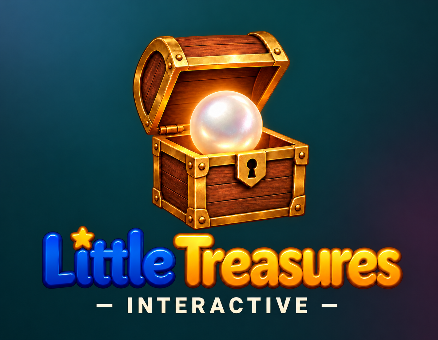 Little Treasures Interactive — treasure chest with a pearl